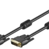 Cavo DVI Techly ICOC DVI 8115F Dual Link Black