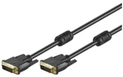 Cavo DVI Techly ICOC DVI 8115F Dual Link Black
