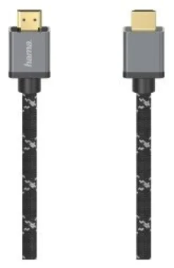Cavo HDMI Hama 00205240 2.1 8K Grey e Black