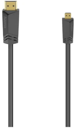 Cavo HDMI Hama 00205016 Plug To Micro Plug Black