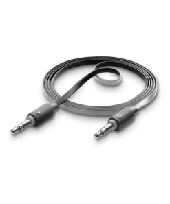 Cavo Jack 3.5 Cellular Line AUXMUSICK Aux Music Black