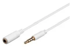 Cavo Jack 3.5 Goobay 62364 Icoc Mf050W White
