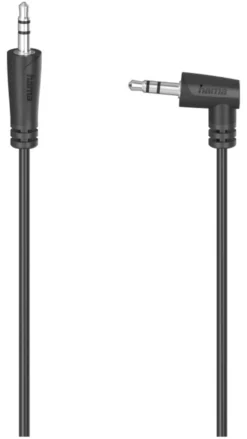 Cavo Jack 3.5 Hama 00205285 Plug 90 Black
