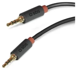 Cavo Jack 3.5 Sbs TECABLE35KR Stereo Black