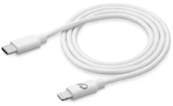 Cavo Lightning Cellular Line USBDATAC2LMFI60CMW Certificato Apple Mfi