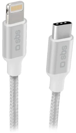 Cavo Lightning Sbs TECABLELIGTC1BW CHARGING DATA CABLE Certificato App