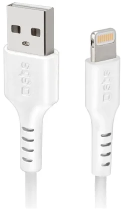 Cavo Lightning Sbs TECABLEUSBIP589W CHARGING DATA CABLE Certificato Ap