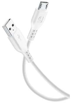 Cavo MicroUSB Cellular Line USBDATACMICROUSBW White