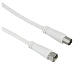 Cavo SAT Hama 00205294 90 Db Bianco