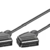 Cavo SCART Goobay 11762 Icoc Scart 406 Black