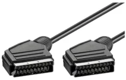 Cavo SCART Goobay 11762 Icoc Scart 406 Black