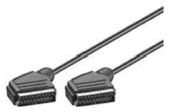Cavo SCART Goobay 11702 Icoc Scart 401 Black