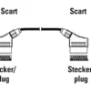 Cavo SCART Hama 00205081 21 Pin Black