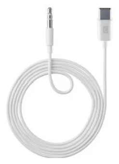 Cavo USB C Cellular Line AUXMUSICABLETYPECW AUX MUSIC White