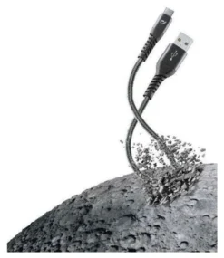 Cavo USB C Cellular Line TETRACABTYC1MK TETRAFORCE Extreme Cable Black