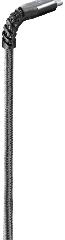 Cavo USB C Cellular Line TETRACABC2C1MK TETRAFORCE CABLE Strong Black