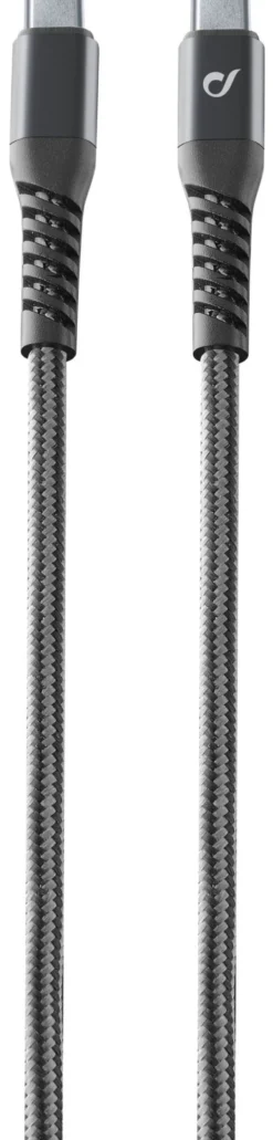 Cavo USB C Cellular Line TETRACABC2C1MK TETRAFORCE CABLE Strong Black
