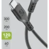 Cavo USB C Cellular Line USBDATACUSBC CK POWER CABLE Black