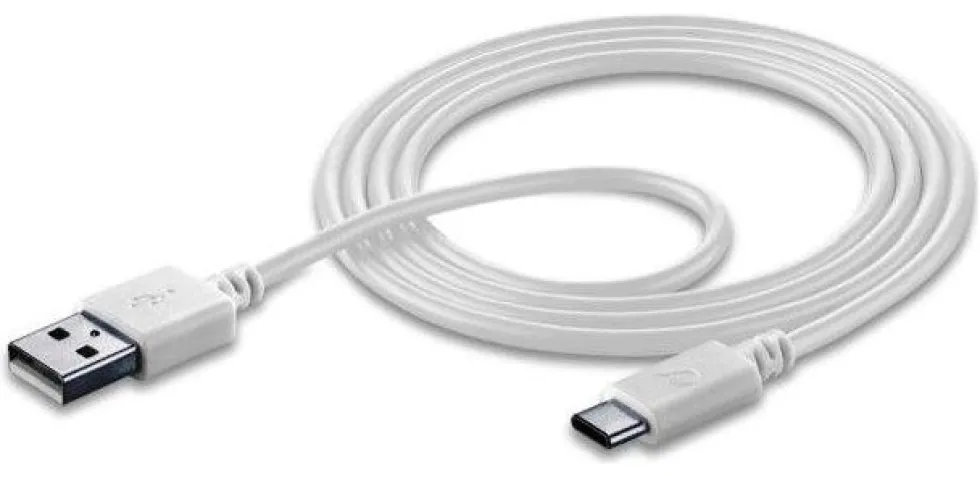 Cavo USB C Cellular Line USBDATATYCSMARTW STYLECOLOR Silver e White