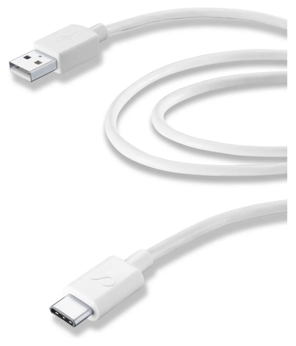 Cavo USB C Cellular Line USBDATACUSBC2TW POWER CABLE White