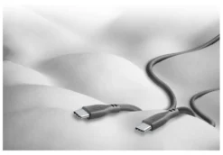 Cavo USB C Cellular Line USBDATASOFTC2CK SOFT CABLE Antigroviglio Blac