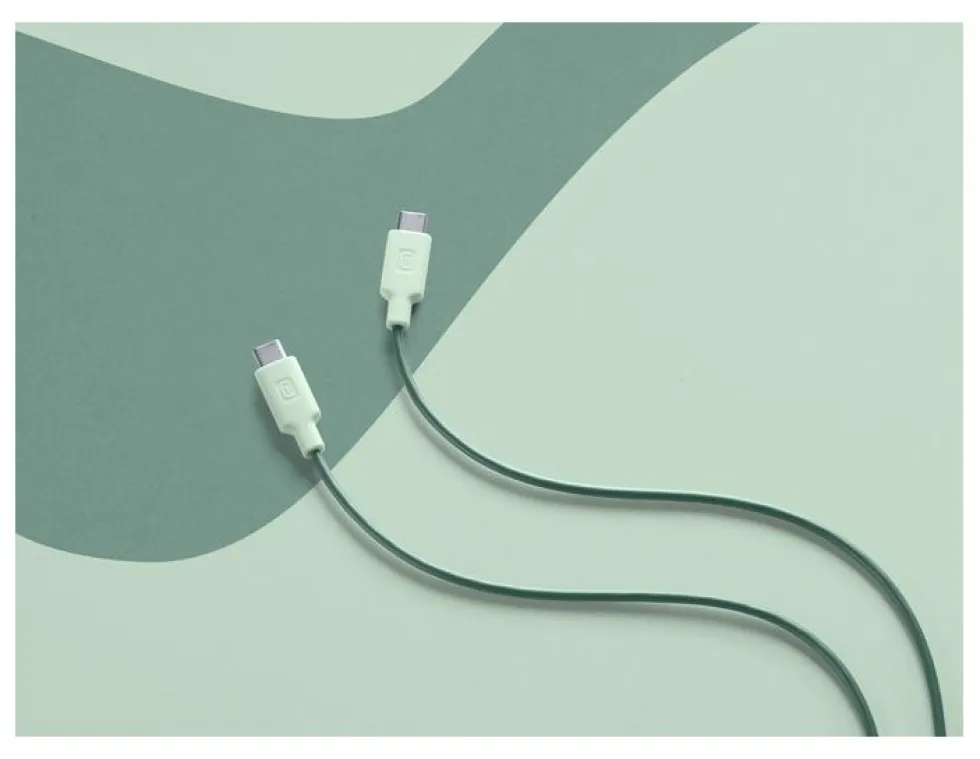 Cavo USB C Cellular Line USBDATAC2CSMARTG STYLECOLOR Green