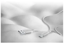 Cavo USB C Cellular Line USBDATASOFTUSBCD SOFT CABLE Antigroviglio Sil