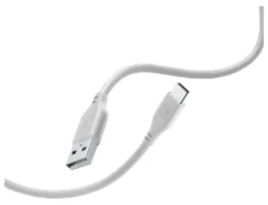 Cavo USB C Cellular Line USBDATASOFTUSBCD SOFT CABLE Antigroviglio Sil