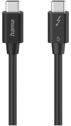 Cavo USB C Hama 00200796 240W Thunderbolt 5 Black