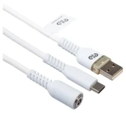 Cavo USB C Qubick ACP50007 PLAYSTATION 5 Play & Charge White