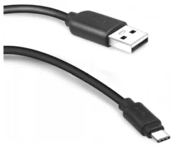Cavo USB C Sbs TECABLEMICROC15K CHARGING DATA CABLE 2.0 Black
