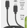 Cavo USB C Sbs TECABLETCC31K CHARGING DATA CABLE 60W Black
