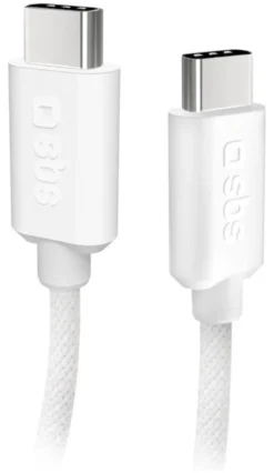 Cavo USB C Sbs TECABLETISSUETCCG 2.0 Grey