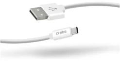 Cavo USB C Sbs TECABLPOLOTYPECW POLO Antigroviglio White