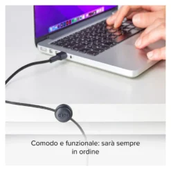 Cavo USB C Sbs TEMAGUSBCDG MAG Black