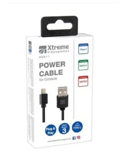 Cavo USB C Xtreme 90511 PLAYSTATION 5 Power Cable Black