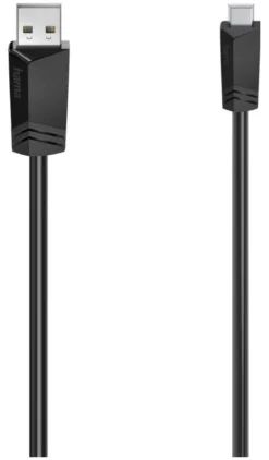 Cavo USB Hama 00200606 2.0 Black