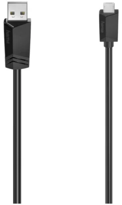 Cavo USB Hama 00200608 2.0 Black