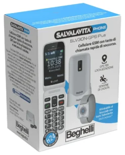 Cellulare Beghelli 9201N SALVALAVITA Phone SLV30N GPS Plus ECO Grey