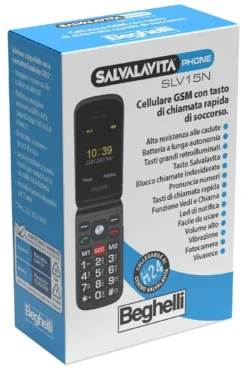 Cellulare Beghelli 9137N SLV15 Black