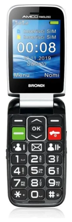 Cellulare Brondi AMICO Favoloso Black