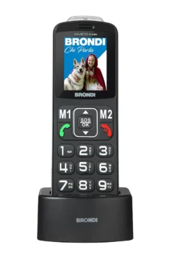 Cellulare Brondi Amico Flash con tasti grandi e torcia