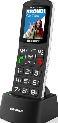 Cellulare Brondi Amico Flash con tasti grandi e torcia