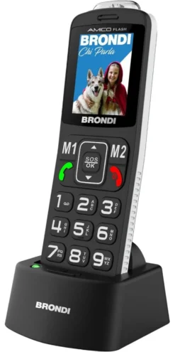 Cellulare Brondi 10282070 AMICO Flash Black