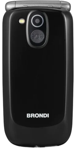 Cellulare Brondi 10281040 AMICO Leale Black metal