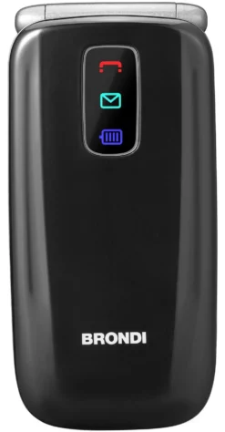 Cellulare Brondi 10281040 AMICO Leale Black metal