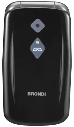 Cellulare Brondi 10281030 AMICO Sicuro Plus Black metal