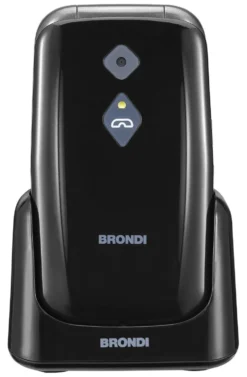 Cellulare Brondi 10281030 AMICO Sicuro Plus Black metal