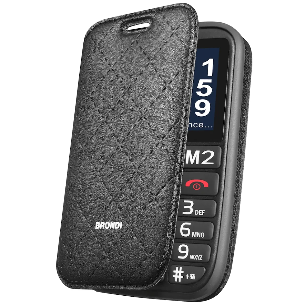 Cellulare Brondi Amico Stiloso Dual Sim con cover