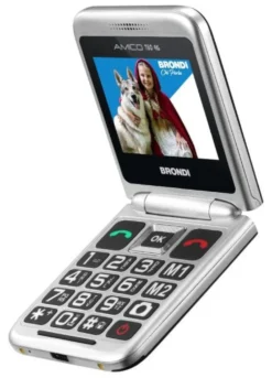 Cellulare Brondi AMICO TUO Dual SIM Black e Silver